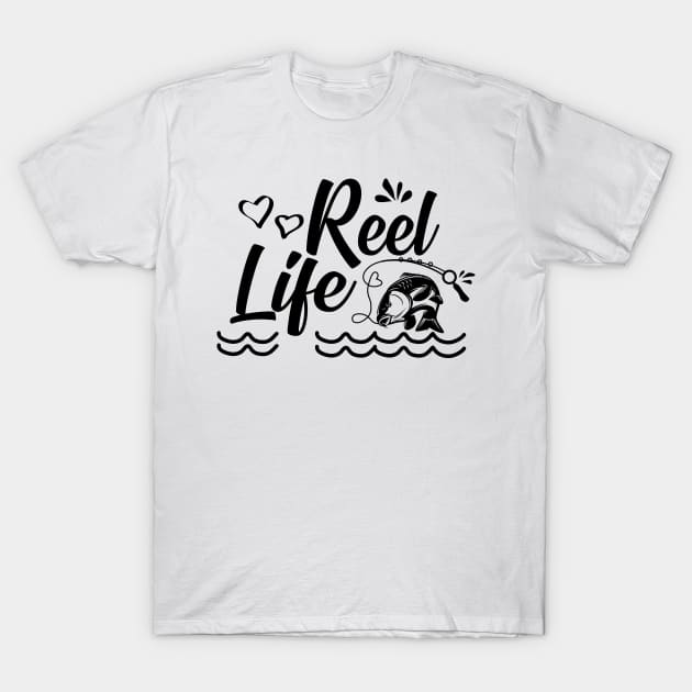 Reel Fishing Life T-Shirt by Rumsa